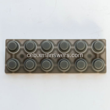 High Precision Silicon Rubber Keypad para sa Hand HeldDevice